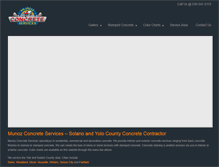 Tablet Screenshot of mconcrete.com